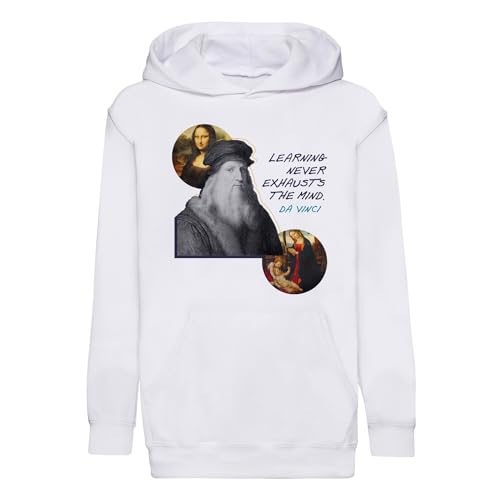 Sweat à capuche enfant Da Vinci le cadeau artistique idéal pour la rentrée