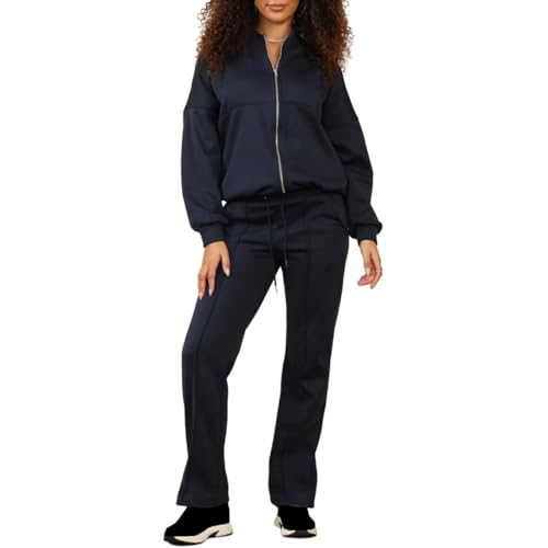 Survêtement de jogging 2 pièces en polaire FASHIONISM pour femme
