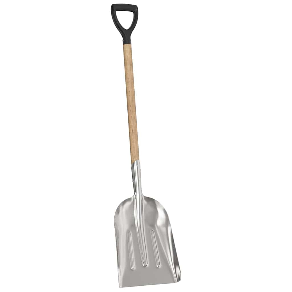 Pala in alluminio, 122 cm, robusta pala da giardino per neve, sabbia e terra, pala leggera multiuso per esterni, campeggio e auto