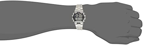 Casio Men's Watch - AE-1400WHD-1AVDF Grey Dial, Silver Band