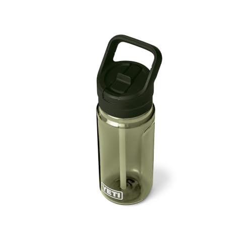 Image of YETI Yonder 600 ml /20 oz Water Bottle with Yonder Straw Cap, Olive