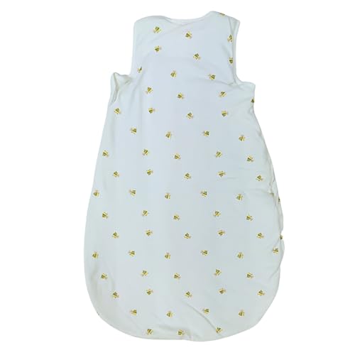Image of Pure Cotton Baby Sleeping Sack Bag, Baby Sleeping Pod, Inverted Zipper, Snap Buttons, Inner Padding Filling
