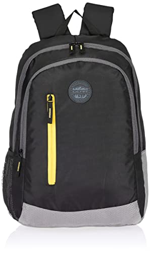 Gear 19 Ltrs Black and Yellow Backpack (BKPECOBP40112)