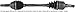 A1 Cardone 60-5190 CV Axle Shaft