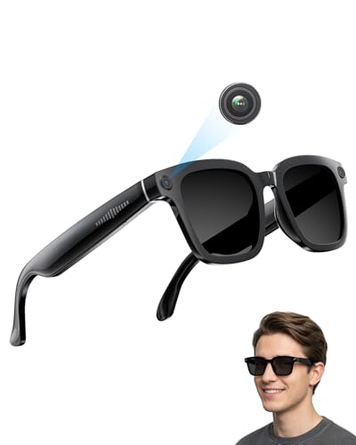 Gafas Inteligentes 2026 Con Cámara y Bluetooth, 8 Mpx, 32 GB, HD 1200p, Con...