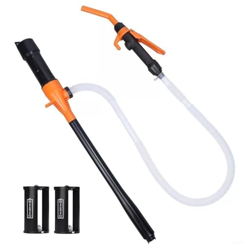 Zeroupshop Battery Operated Fuel Transfer Pump 12V Electric Oil Extractor Pump Portable Liquid Siphon for Car Boat RV Marine Tank Water Removal