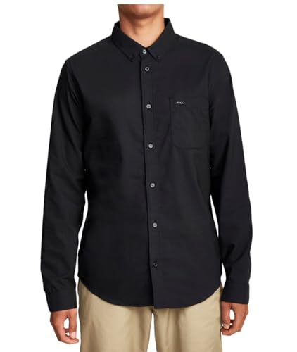 RVCA Men's Thatll Do Stretch Long Sleeve Woven