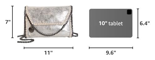 Image of Beatfull Designer Chain Shoulder Purse for Women Soft Leather Quilted Clucth Fashion Message Crossbody bag