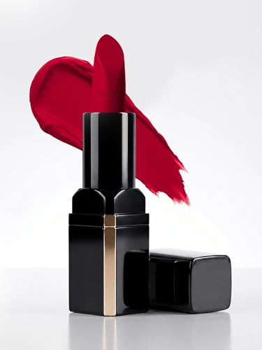 Image of FLiCKA Lip Poetry Matte Lipstick| Enriched With Vitamin E, Sulphate Free, Moisturizing, Long Lasting Upto 6Hrs, 01 Twinkle Twinkle, 4g