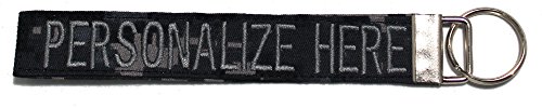 Custom Name Tape Material Luggage and Crate Tags Over 50 Fabrics. Urban Digital, 6 Inch Text Only