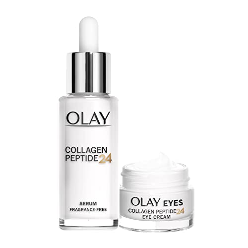 Image of Regenerist Collagen Eye Cream + Regenerist Collagen Face Serum, With Peptide, Without Fragrance, Unique Formula With Collagen Peptide And Vitamin B3