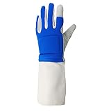 LPPL Fechthandschuhe - Erwachsene und Kinder Fechtausrüstung Triple Glove Foil Degen Säbelhandschuhe Trainingshandschuhe - Kunstleder