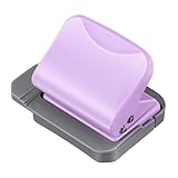 MOTHNUR 孔活页穴あけパンチ 多穴設計で効率的なルーズリーフ用パンチ 手帳リフィルやノート用ポータブル穴あけ器