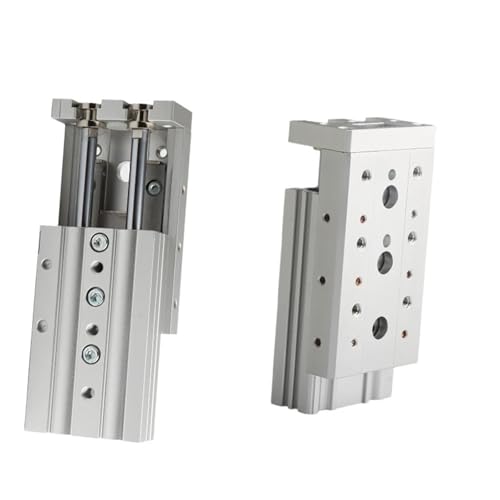 Vérin pneumatique MXS25 table coulissante de précision guidée