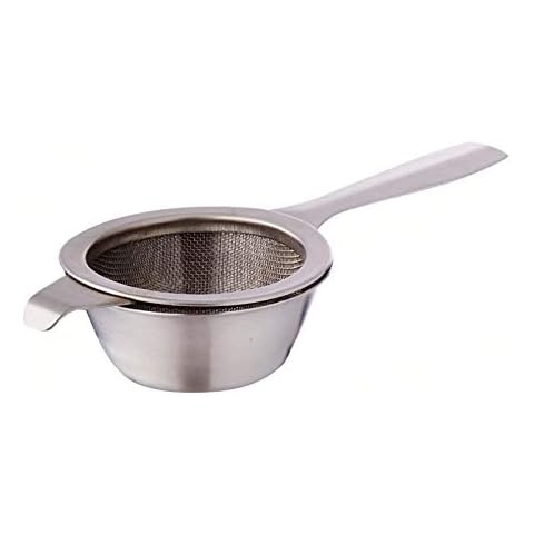 Sunnex 11109 Stainless Steel Tea Strainer with Bowl Cover
