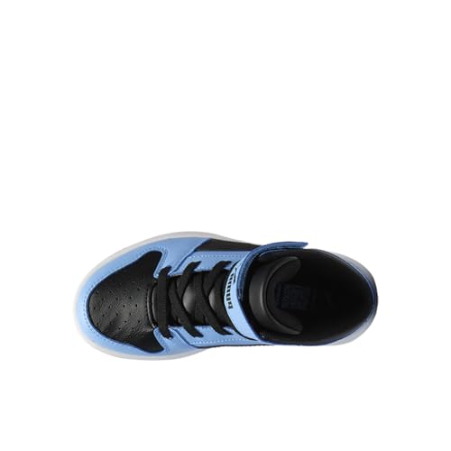 Image of PUMA Kids' Rebound Layup Mid Hook and Loop Sneakers