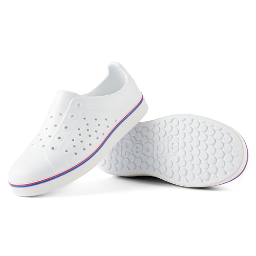 Basket People Footwear enfant : chaussure running mixte souple a semelle amortissante