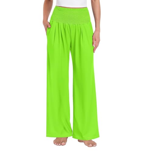 Pantalon femme ample à taille élastique éliminant l'inconfort des vêtements serrés
