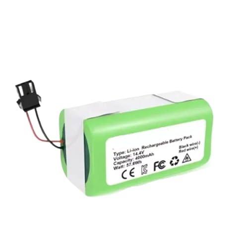 Batería 14,4V de repuesto para solucionar problemas de carga en Conga y Deebot 5