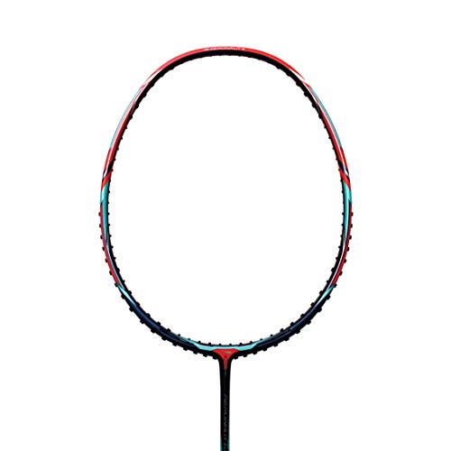 Image of Li-Ning Aeronaut 6000 Badminton Racket Carbon-Fiber, Unstrung (Navy /Red)