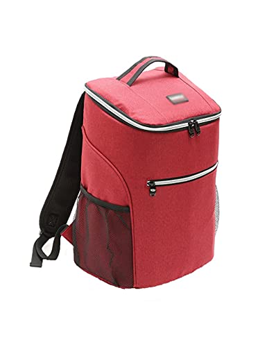 THHN Modernes Outdoor tragbares Picknick-Rucksack,20L-Kapazität isoliertes dichtes auslaufsicheres Kühlbild,Reise Camping BBQ Lieferung (Color : Red, Größe : 11inchs) Cover
