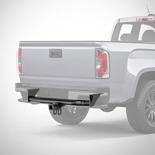 Image of Nilight Class 3 Trailer Hitch 2 Inch Receiver Tow Hitch Compatible with Chevrolet Colorado /GMC Canyon 2015 2016 2017 2018 2019 2020 2021 2022 Black Powder Coated