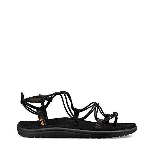 Teva Women's Voya Infinity Sandal, Black, 5