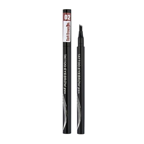 Lápiz de cejas con múltiples tenedores, lápices multitenedor para maquillaje realista de cejas, suministros de contorno de cejas para trabajar, hogar, viajes, citas, reuniones Samuliy