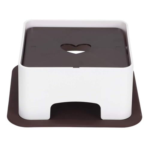 Umweltfreundlicher Futtertisch mit rutschfester Unterlage zum Fressen ideal für kleine Hunde und Katzen (Klein: 70 x 55 x 45 cm/27,6 x 21,7 x 17,7 in)-5