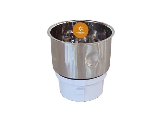 Image of inchChutney Jar for- Preethii Crown MG-205, Crown Plus MG-258, Crown Pro MG-254 Models Mixer Grinder's (330ml Capacity) Black
