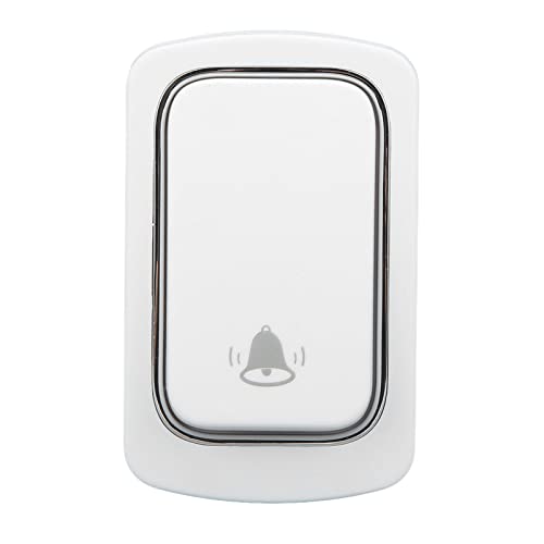 Kit de campainha sem fio, IP68 à prova d'água sem bateria, pager sem fio para cuidador em casa volu
