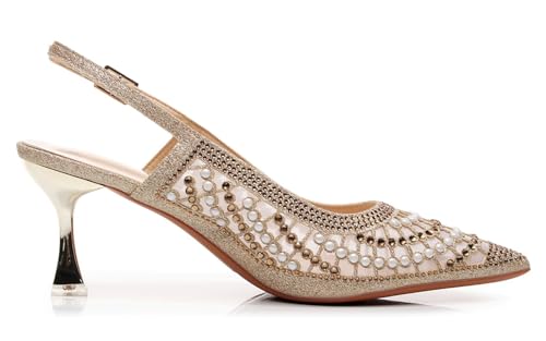 Image of VenusCelia Women's Charming Lady Slingback Pump Shoe