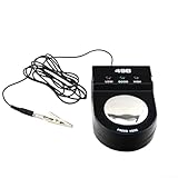 HpLive Antistatischer Armbandtester 498, leitfähiges Erdungsprüfgerät mit LED-Anzeige für ESD-Sicherheitsprüfung, ohne Armband oder Batterien