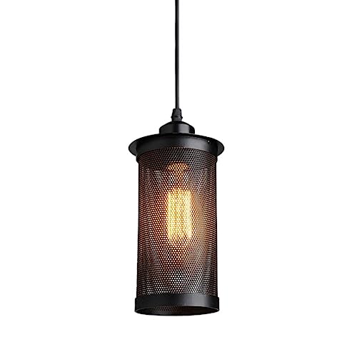 Suspension de Décoration en Fer Creux MMRTDJDR, Luminaire de Plafond Industriel Durable