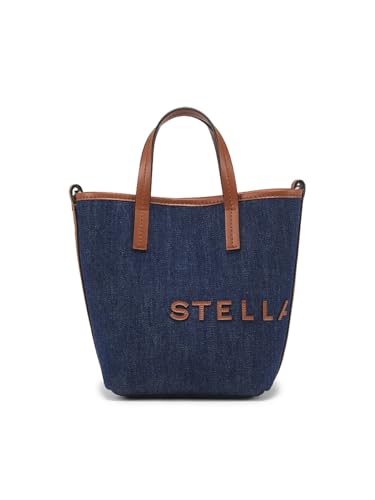 Stella McCartney, Eco Denim Cotton Bucket Bag, Indigo