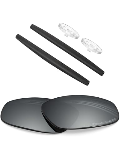 Image of BLAZERBUCK Anti-salt Polarized Replacement Lenses & Sock Kit for Oakley Whisker OO4141 Sunglass