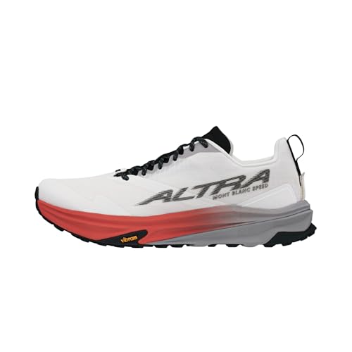 Altra (アルトラ) モンブラン スピード メンズ US8.5(26.5cm) ホワイト:コーラル
