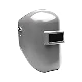 Gray Thermoplastic Tigerhood® 2' X 4 1/4' Stationary Front Welding Helmet With P-241H Shade 10,...
