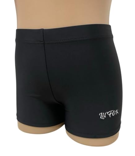 LIL'FOX Gymnastics Pro Bike Shorts for Girls - PRO BIKE SHORTS - Kids Dance, Tumbling, Acrobatics, Gymnastics Equipment3