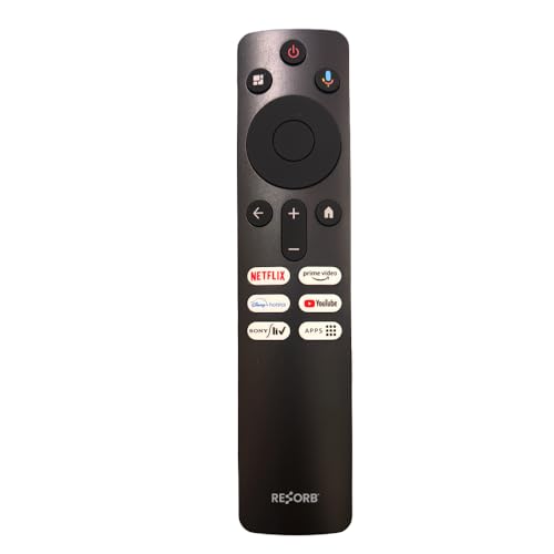 Image of Smart TV Remote Compatible with Mi, Xiaomi & Redmi Smart LED Android TV | Replacement Remote Control with Netflix, Prime Video & Smart Shortcut Keys - Check Image Before Order (LED 655 VC)
