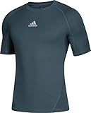 adidas Men's Alphaskin Short Sleeve Compression Shirt