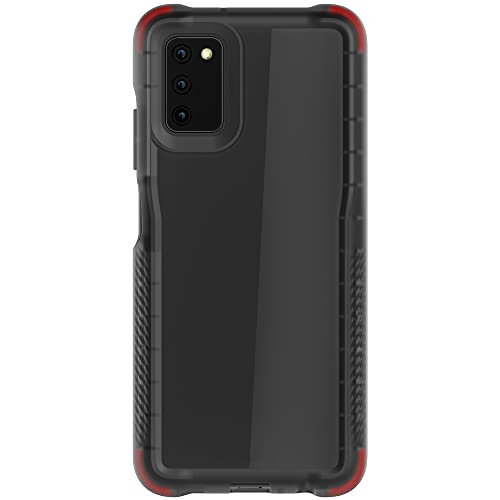 Image of Ghostek COVERT Samsung A03s Case with Clear Slim Fit Design and Anti-Slip Grip Bumper Premium Shockproof Protection Thin Protective Phone Cover Designed for 2021 Samsung Galaxy A03s (6.5 Inch) (Smoke)