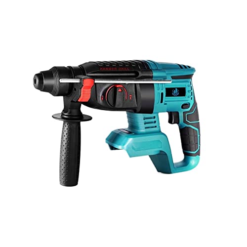 TEMSOOM 18 V bürstenloser Elektrohammer 1000 U/min 4 Funktionen rotierende elektrische Schlagbohrmaschine kompatibel mit…