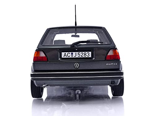 Norev 1:18 VW Golf CL 1988 - Grey Metallic miniatura 4