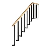 Poste de balaustrada 65-110cm,70cm(27.5in))