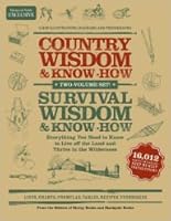 Country Wisdom and Survival Wisdom Box Set 1603763082 Book Cover