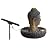 Warm Garden Solar Powered Buddha Statue Water Fountain Outdoor, Zen Waterfall Fountain with LED Lights, Peaceful Relaxing Water Feature Landscape Decor for Garden, Patio, Yard