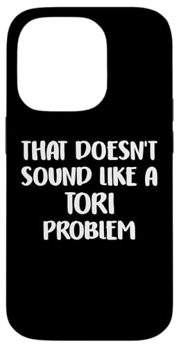 TORI Personalized Cute Flower Girls TORI Name スマホケース iPhone 14 Pro 用