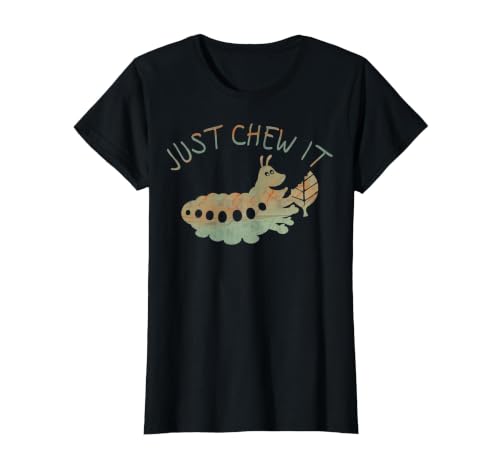 Disney Pixar Bugs Life Heimlich Just Chew It Graphic T-Shirt T-Shirt, Women, Black, 3X-Large