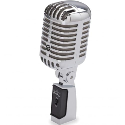 Soundsation Cult 55 Microfono Dinamico Per Voce Con Design Vintage Da Palco E Studio